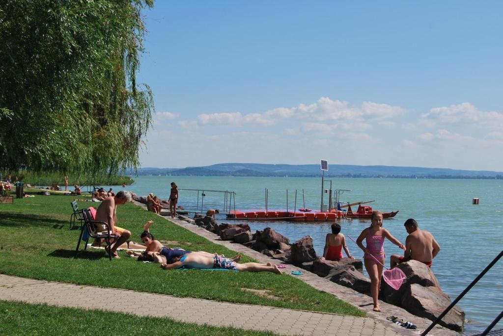 Balaton Wellness Tom Cat Nyaralo 1 Wellness Es 1 Gyermekbarat Apartmannal Kovagoors Buitenkant foto